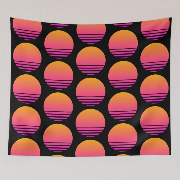 Item preview, Vaporwave Sunset designed and sold by taoistviking.