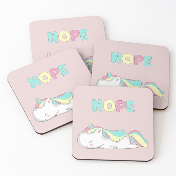 Item preview, Nope Unicorn designed and sold by Monkey-Bar.