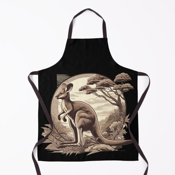 Item preview, Australian Kangaroo Retro designed and sold by RubisLeaf.
