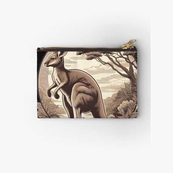 Item preview, Australian Kangaroo Retro designed and sold by RubisLeaf.
