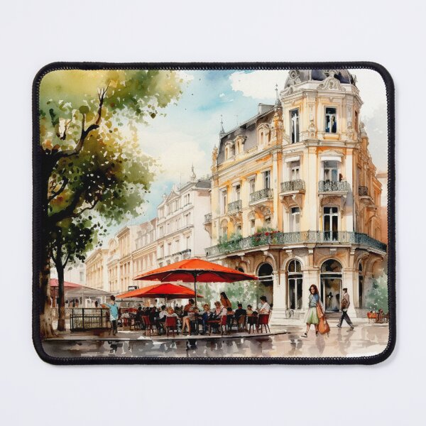 Item preview, Watercolor Design of Montpellier - France designed and sold by Sketch-Shack.