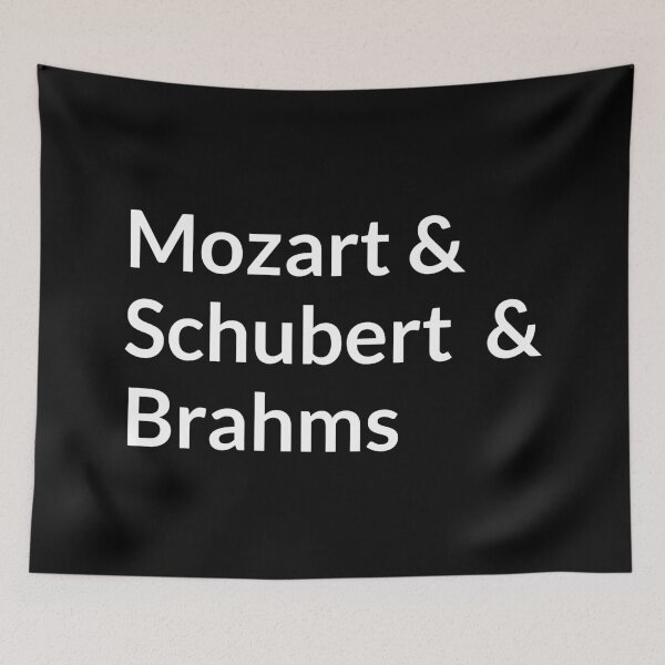 Item preview, Classical music composers - Schubert Mozart Brahms designed and sold by Inspirationmotivation.