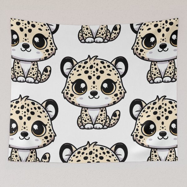 Item preview, Sleek Cheetah Silhouette designed and sold by ArtfulWeave.