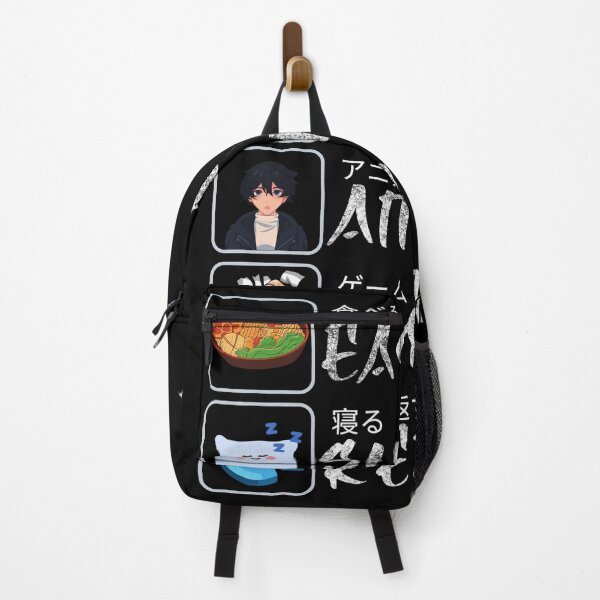 Item preview, Anime & Gaming Lifestyle - 'Eat, Sleep, Anime, Gaming, Repeat' Poster designed and sold by FabledCanvas.