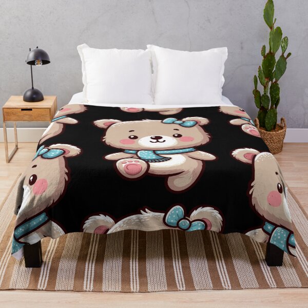 Item preview, Playful Bear Cartoon designed and sold by ArtfulWeave.
