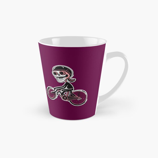 Item preview, Funny skeleton on a bicycle  designed and sold by WATERDUST.