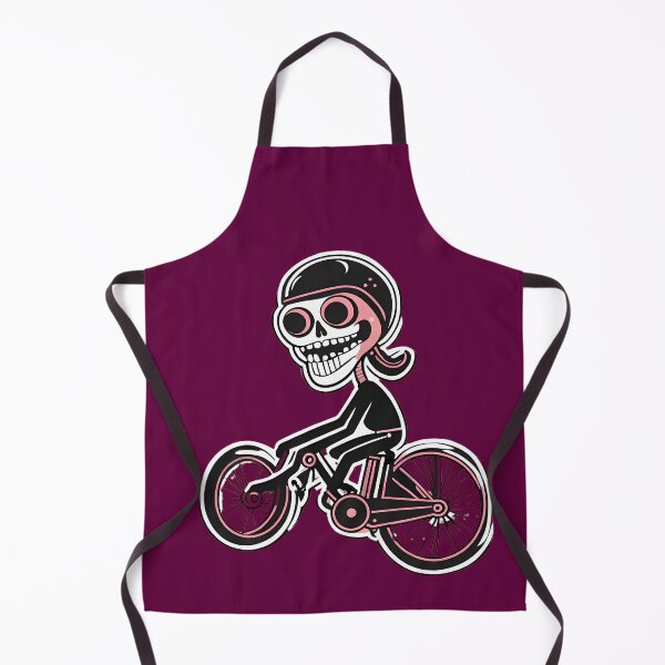 Item preview, Funny skeleton on a bicycle designed and sold by WATERDUST.