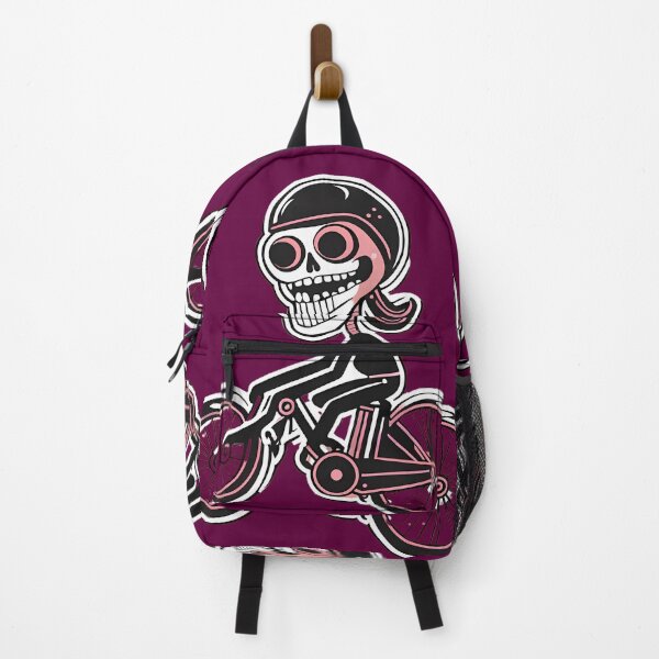 Item preview, Funny skeleton on a bicycle designed and sold by WATERDUST.