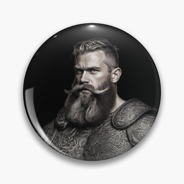 Item preview, Muscular viking with a beard designed and sold by Elitegraff.