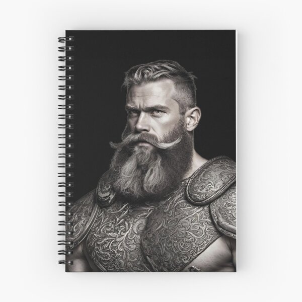 Item preview, Muscular viking with a beard designed and sold by Elitegraff.