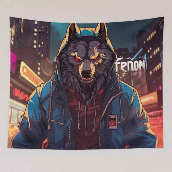 Item preview, Fenrir | Hip Hop style designed and sold by ComicsFactory.
