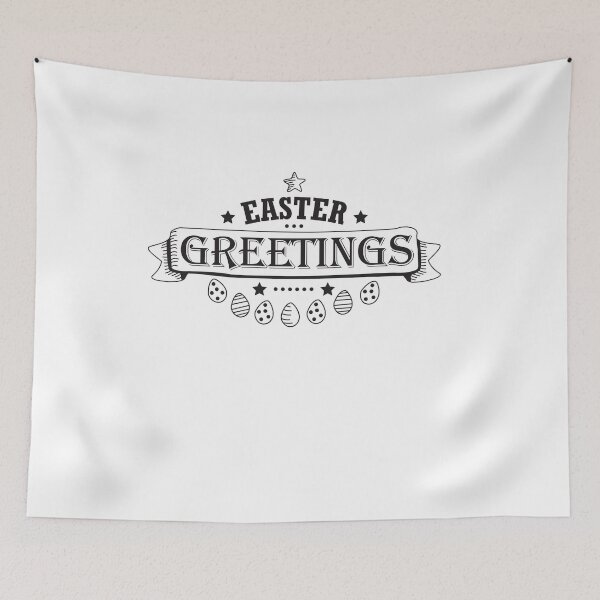 Item preview, Easter Greetings Black Style Design Funny Easter Outfit designed and sold by IvonDesign.