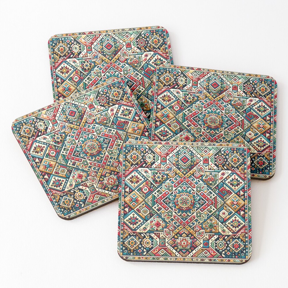 Item preview, Coasters (Set of 4) designed and sold by PinUpPizzazz.