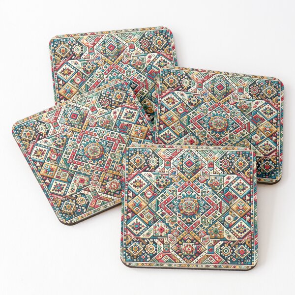 Item preview, Moroccan-Style Rug Print designed and sold by PinUpPizzazz.