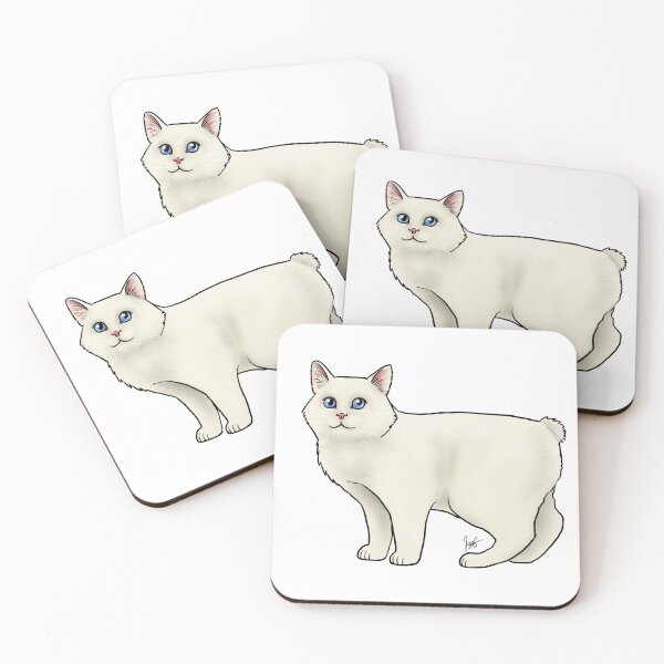 Item preview, Custom White Manx designed and sold by Jennifer Stolzer.