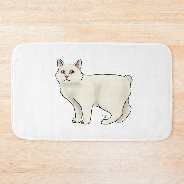 Item preview, Custom White Manx designed and sold by Jennifer Stolzer.