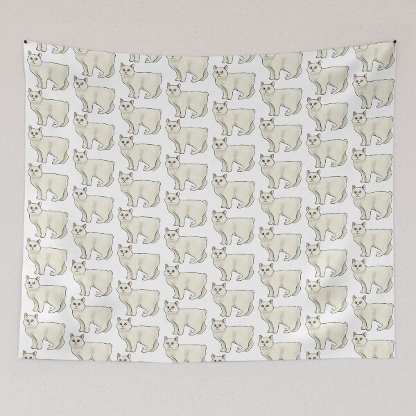 Item preview, Custom White Manx designed and sold by Jennifer Stolzer.