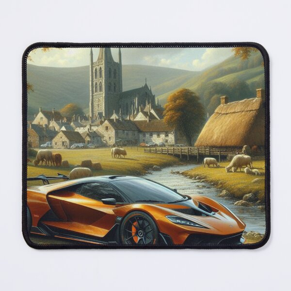 Item preview, Village supercar landscape designed and sold by VistaVelocity.