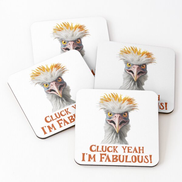 Item preview, Cluck Yeah I'm Fabulous! designed and sold by ChristyPatino.
