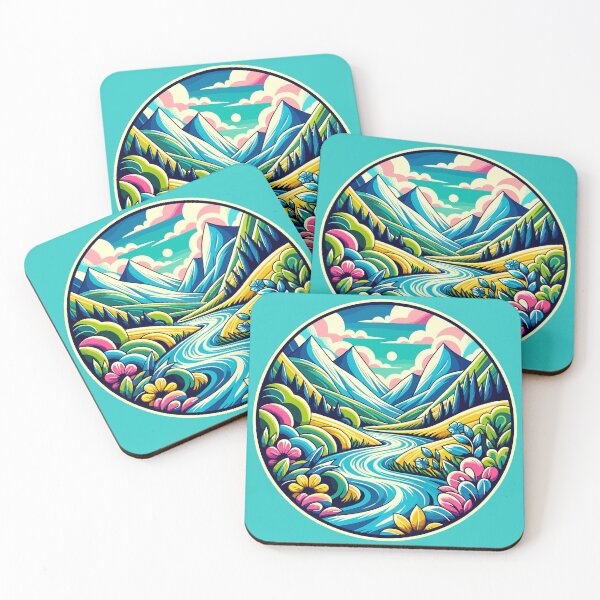 Item preview, Alpine Serenity: A River's Melody designed and sold by Granola Souls.