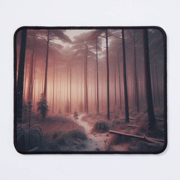 Item preview, Pine Forest at Dusk 2 designed and sold by greta-karsten.