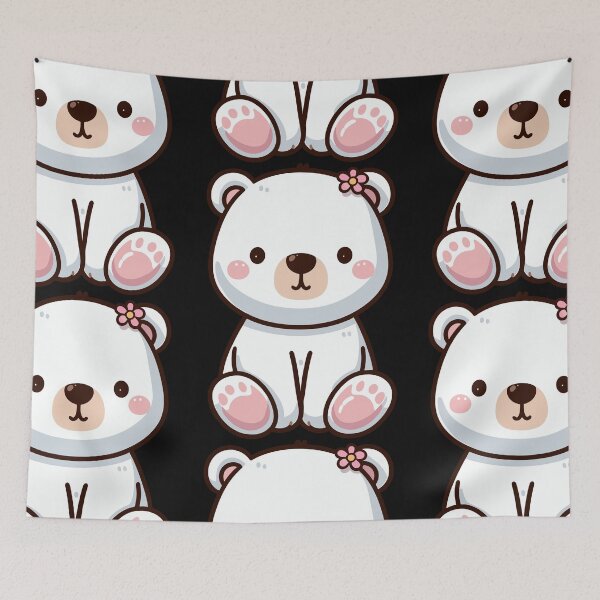 Item preview, Playful Bear Cub Cartoon designed and sold by ArtfulWeave.