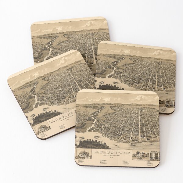Item preview, La Crosse, Wisconsin (1887) designed and sold by allhistory.