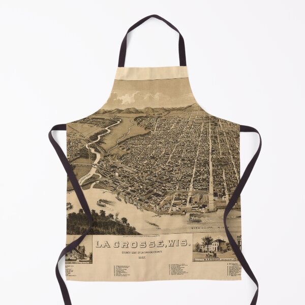 Item preview, La Crosse, Wisconsin (1887) designed and sold by allhistory.