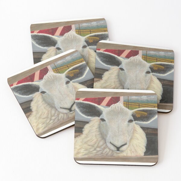 Item preview, Sheep Staring Contest designed and sold by maxscot.