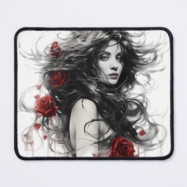 Item preview, Mon Laferte with rose roses designed and sold by Alex-JuJu.