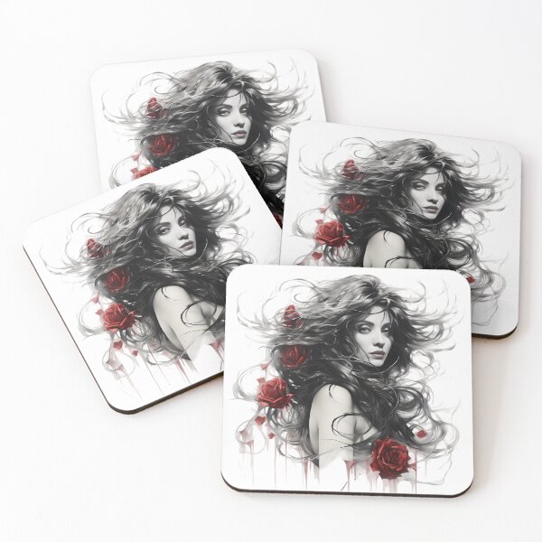 Item preview, Mon Laferte with rose roses designed and sold by Alex-JuJu.
