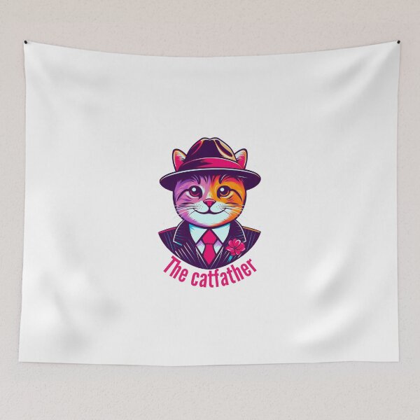 Item preview, The Catfather-catfather designed and sold by DigitalPrintsByEcho.