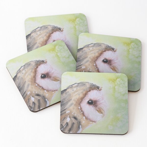Item preview, Watchful Barn Owl designed and sold by Dgswatercolor.