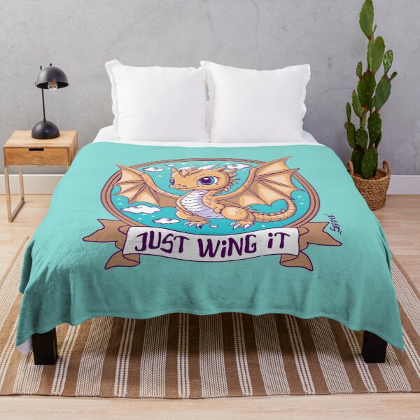 Item preview, Just Wing It - Fearless Dragon in Flight designed and sold by SPIRIMAL.