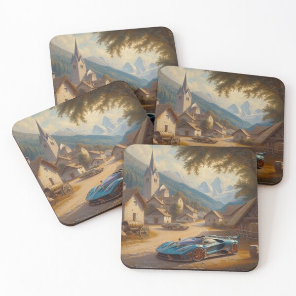 Item preview, Mount Village supercar landscape designed and sold by VistaVelocity.