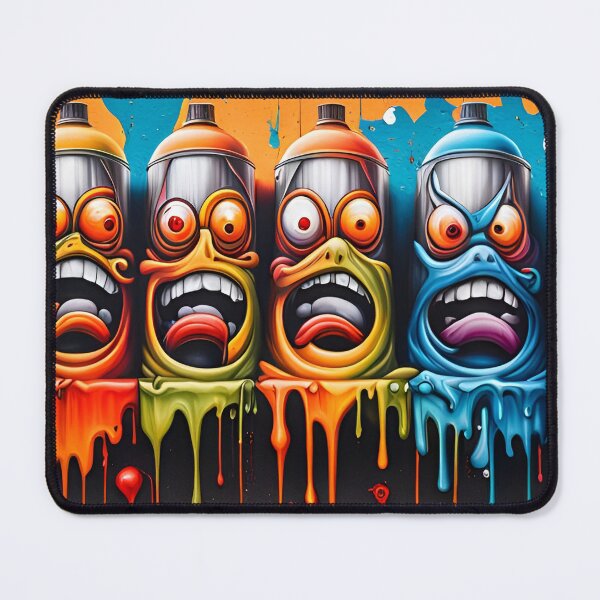 Item preview, Colorful Graffiti Spray Cans designed and sold by DisneyKrayzie.