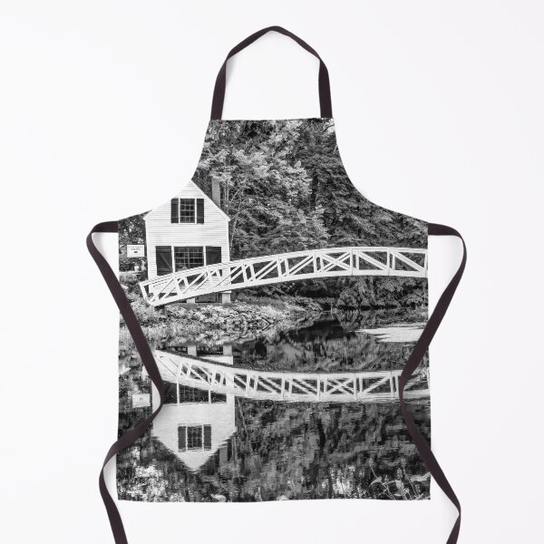 Item preview, Somesville Bridge, Mount Desert, Maine In Black And White designed and sold by Kay Brewer.