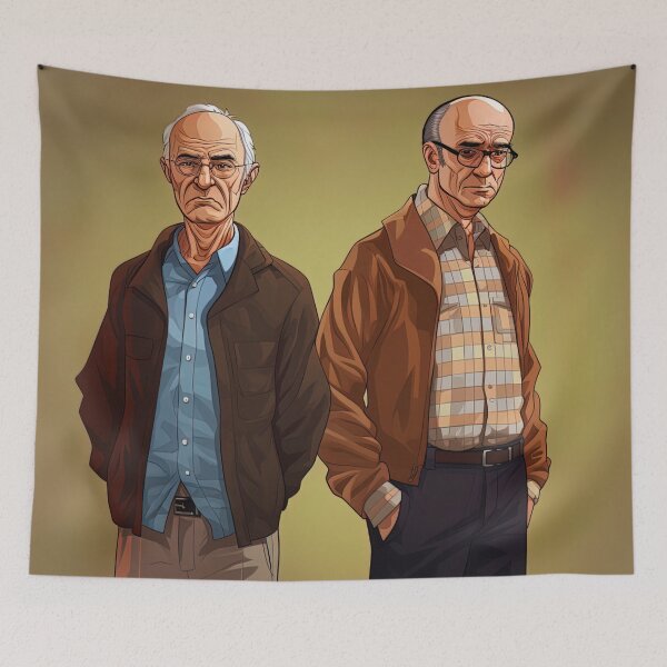 Item preview, Francis Crick and James Watson | Hip Hop style designed and sold by ComicsFactory.