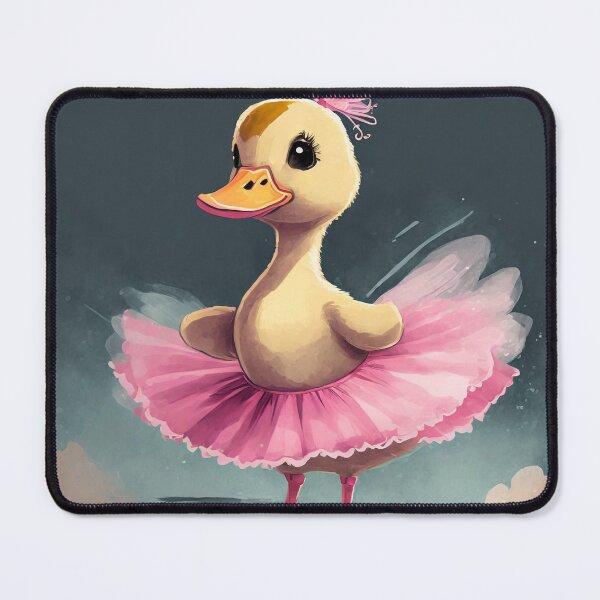 Item preview, Duck in a tutu designed and sold by TBMdesigns.