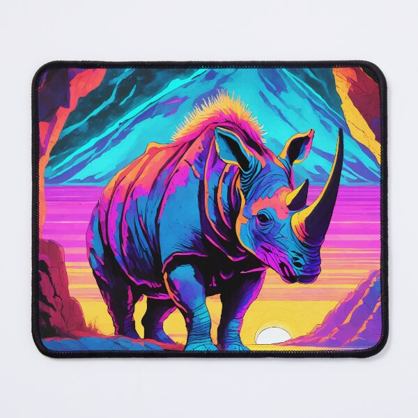 Item preview, neon rhino designed and sold by J-Brezy.