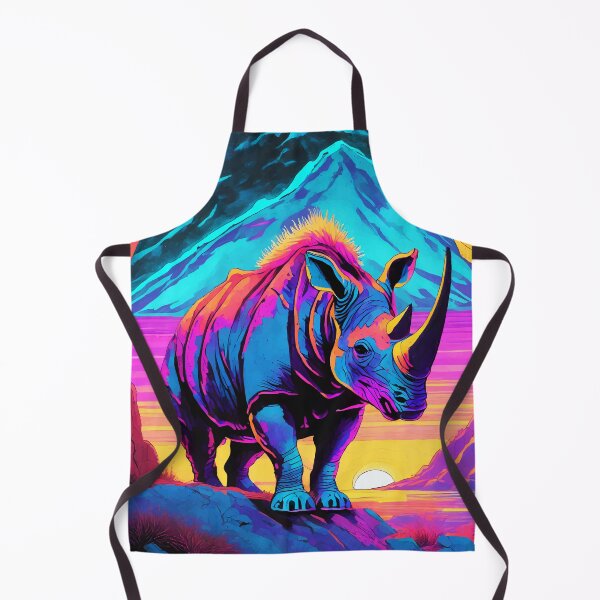 Item preview, neon rhino designed and sold by J-Brezy.