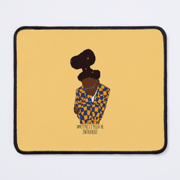 Item preview, "Sometimes I Might Be Introvert" Little Simz Album Quote Print Design designed and sold by abldesign.