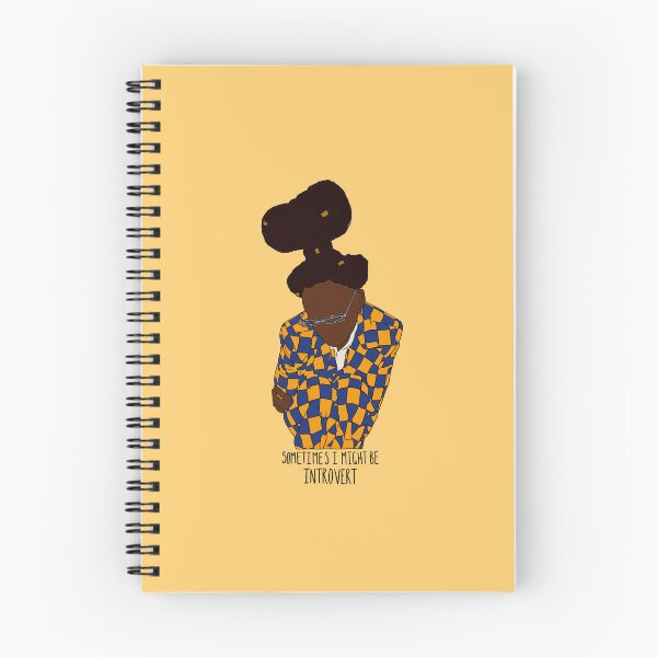 Item preview, "Sometimes I Might Be Introvert" Little Simz Album Quote Print Design  designed and sold by abldesign.
