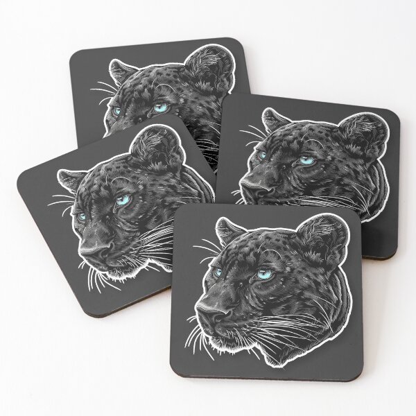 Item preview, Mystical Azure Leopard designed and sold by RevivalPopShop.
