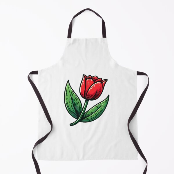 Item preview, Cartoon Red Tulip designed and sold by TitanWear.