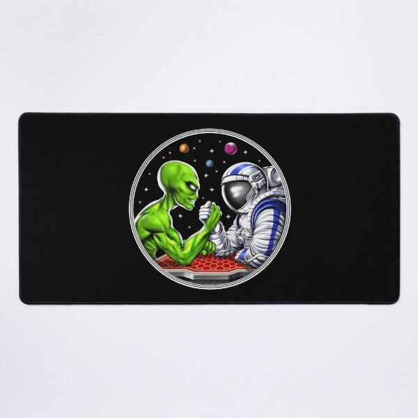 Item preview, Alien Astronaut Arm Wrestling designed and sold by underheaven.