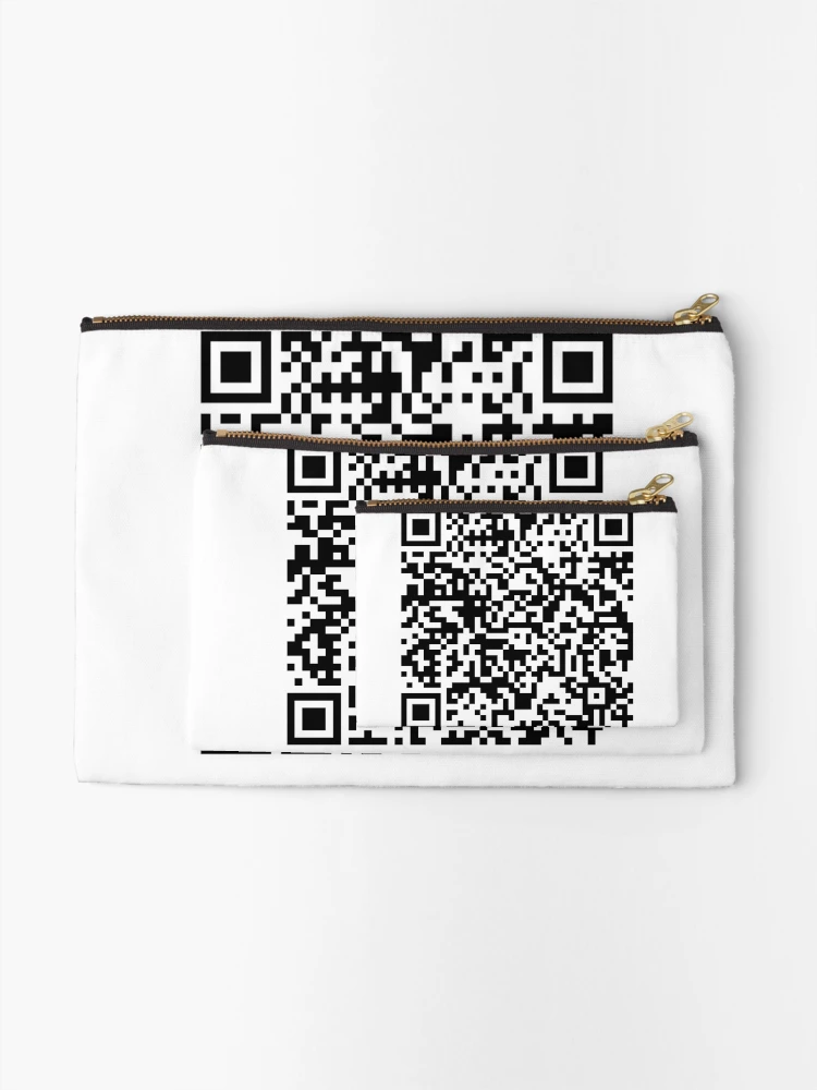 Thumbnail 2 of 4, Zipper Pouch, Q R Code designed and sold by YSNostalgiaShop.
