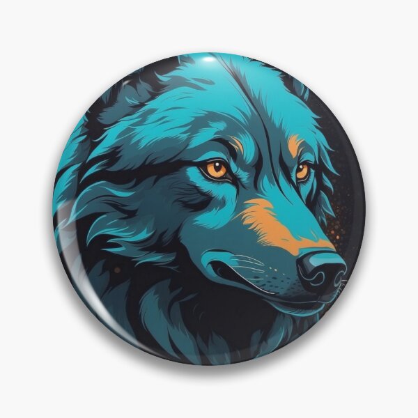 Artikelvorschau, Mondwolf entworfen und verkauft von CoolWolfDesigns.