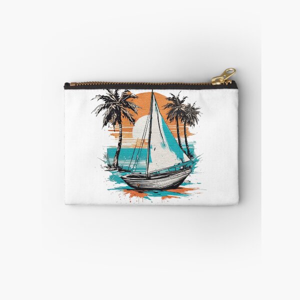 Item preview, Boat with sunset watercolor designed and sold by jnsmerchstore.