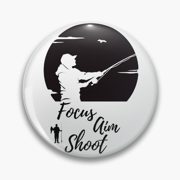 Item preview, Aim of the Angler: Focus, Aim, Shoot designed and sold by the-x-designs.
